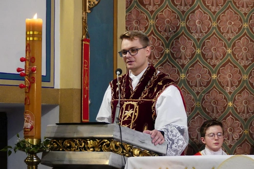 Prymicyjna Msza św. ks. Michała Juraszczyka w Zebrzydowicach