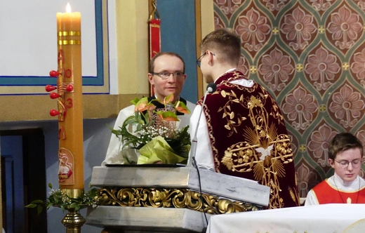 Prymicyjna Msza św. ks. Michała Juraszczyka w Zebrzydowicach
