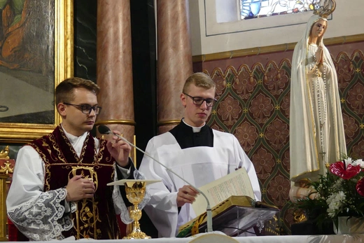 Prymicyjna Msza św. ks. Michała Juraszczyka w Zebrzydowicach