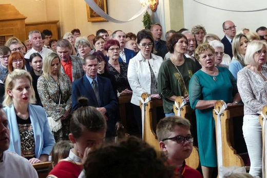 Prymicyjna Msza św. ks. Michała Juraszczyka w Zebrzydowicach