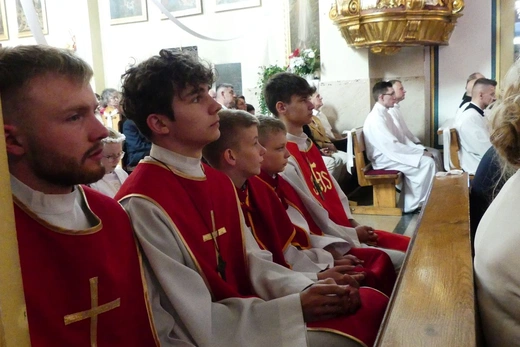 Prymicyjna Msza św. ks. Michała Juraszczyka w Zebrzydowicach