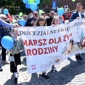 Płock. Marsz i święto rodziny