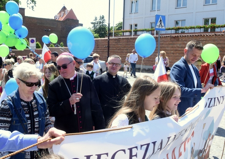 Płock. Marsz i święto rodziny