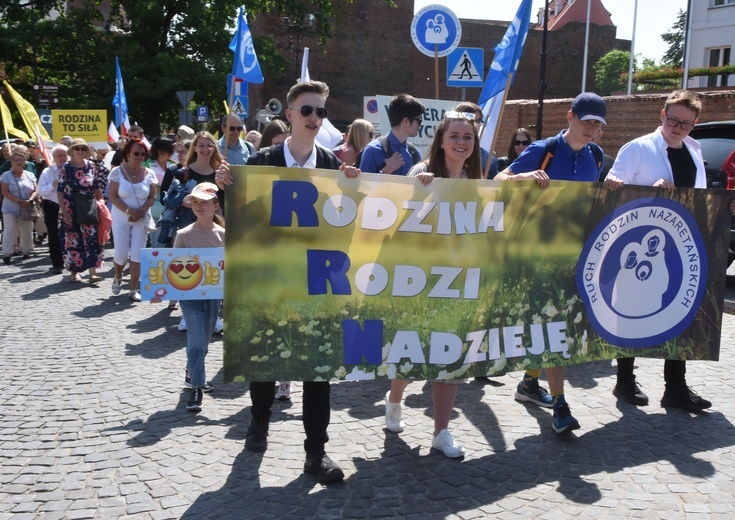 Płock. Marsz i święto rodziny