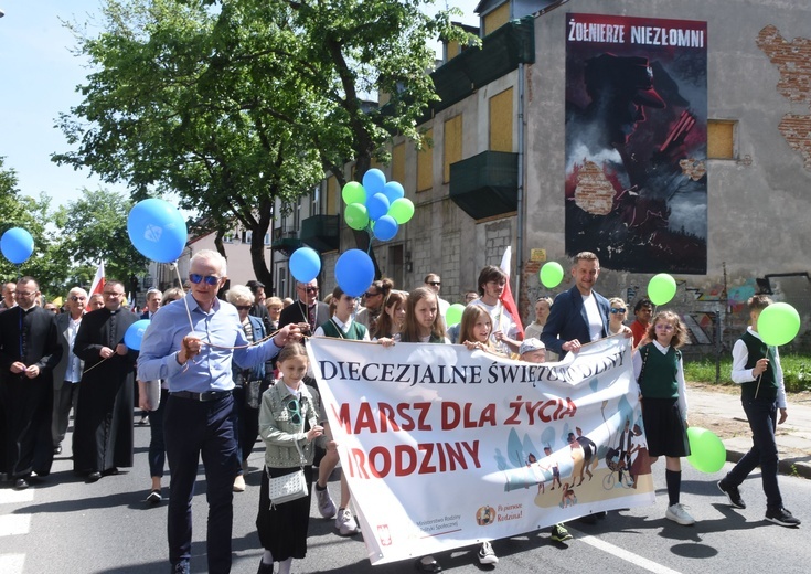 Płock. Marsz i święto rodziny