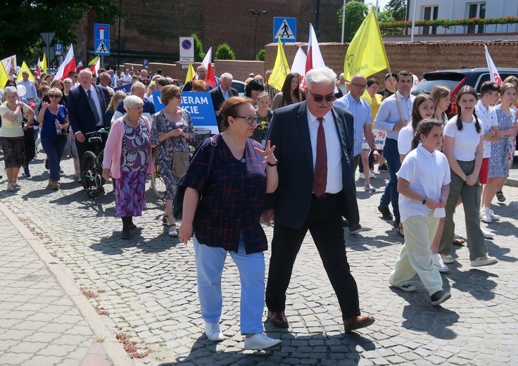 Płock. Marsz i święto rodziny