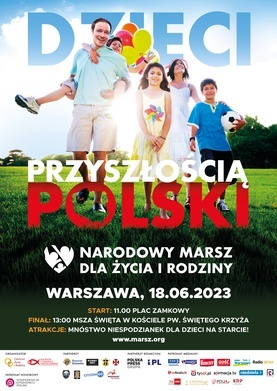 Narodowy Marsz dla Życia i Rodziny na ulicach Warszawy
