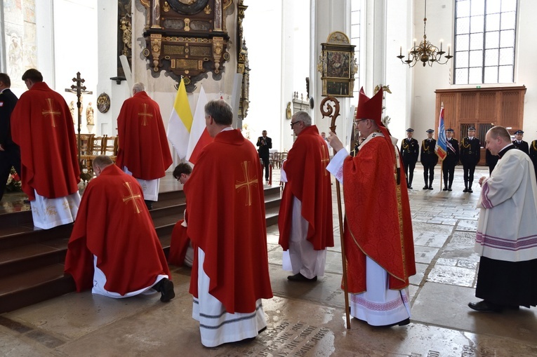 Msza św. w dniu strażackiego święta w Gdańsku