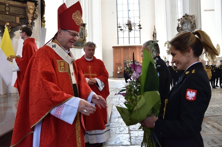 Msza św. w dniu strażackiego święta w Gdańsku