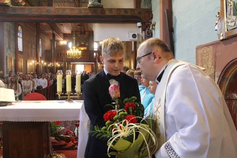 Bierzmowanie w Pogwizdowie