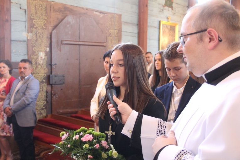 Bierzmowanie w Pogwizdowie