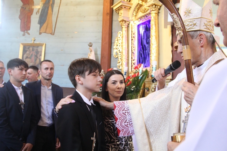 Bierzmowanie w Pogwizdowie