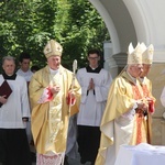 Pielgrzymka kapłanów diecezji tarnowskiej do Tuchowa