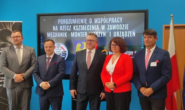 Gliwice. Huta Łabędy będzie kształcić przyszłych mechaników i monterów maszyn