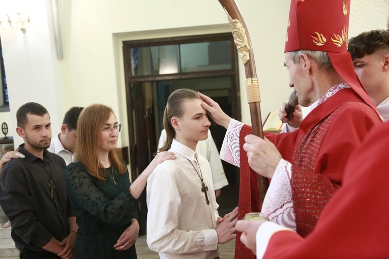 Bierzmowanie u MB Fatimskiej