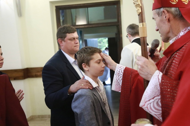 Bierzmowanie u MB Fatimskiej