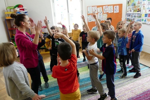 W Katolickim Przedszkolu im. Dzieciątka Jezus w Cieszynie