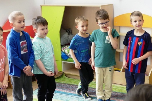 W Katolickim Przedszkolu im. Dzieciątka Jezus w Cieszynie