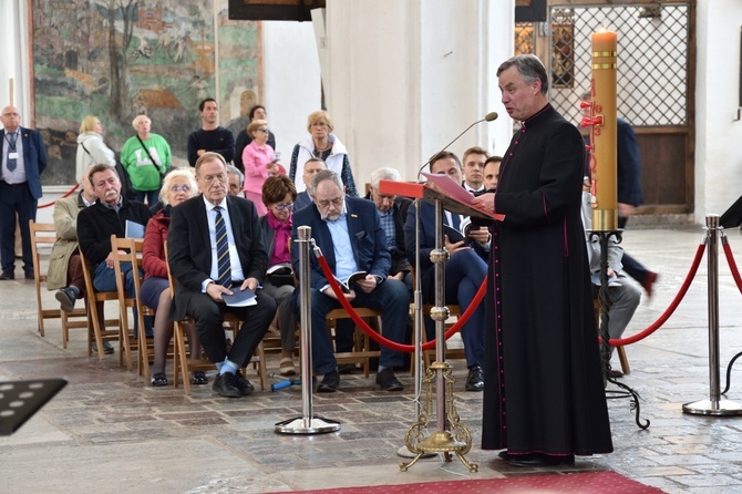 Ekumeniczna modlitwa w bazylice Mariackiej