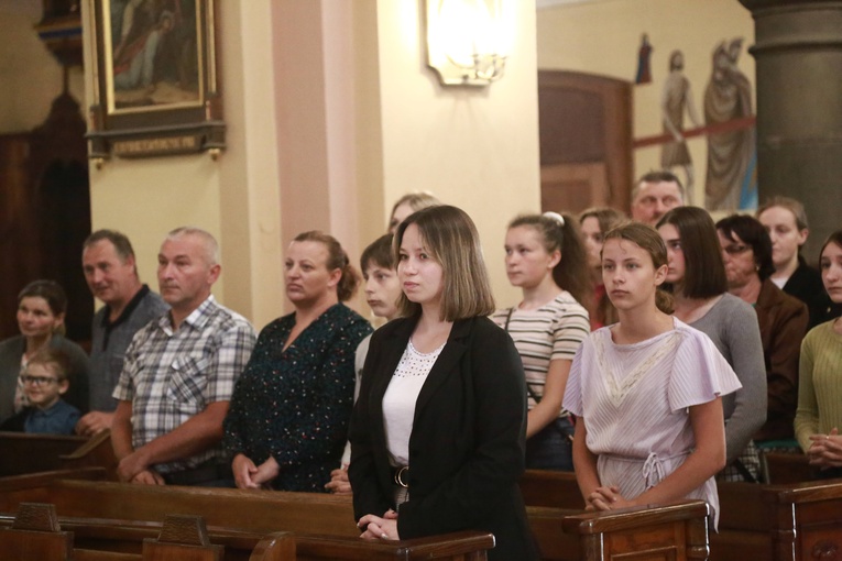 Stypendyści w Szczepanowie