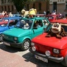 Bielsko-Biała. Fiat 126, popularny maluch, świętuje pięćdziesiątkę 