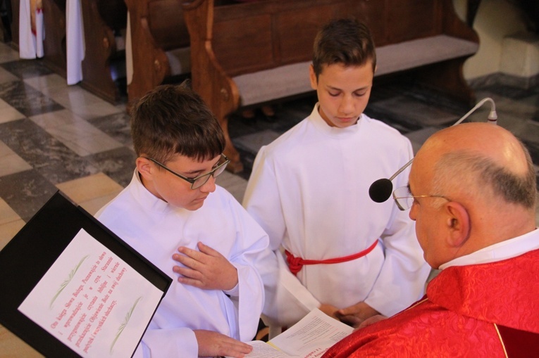 Szczurowa. Błogosławieństwo nowych lektorów