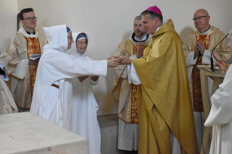 Poświęcenie kościoła w monasterze