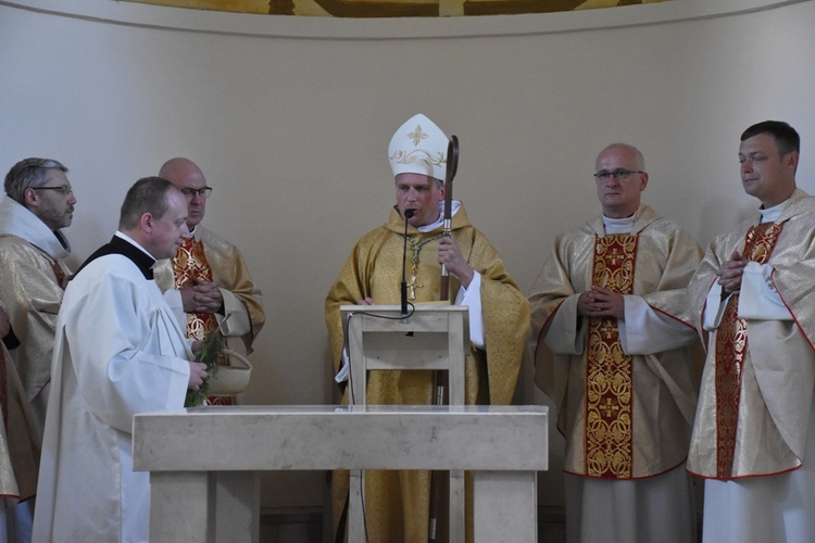 Poświęcenie kościoła w monasterze