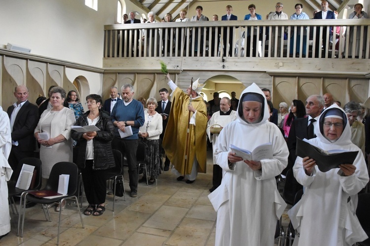 Poświęcenie kościoła w monasterze