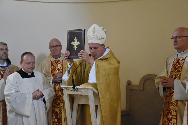 Poświęcenie kościoła w monasterze