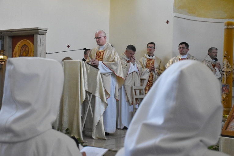 Poświęcenie kościoła w monasterze