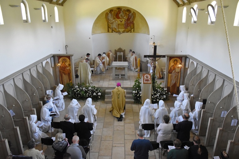 Poświęcenie kościoła w monasterze