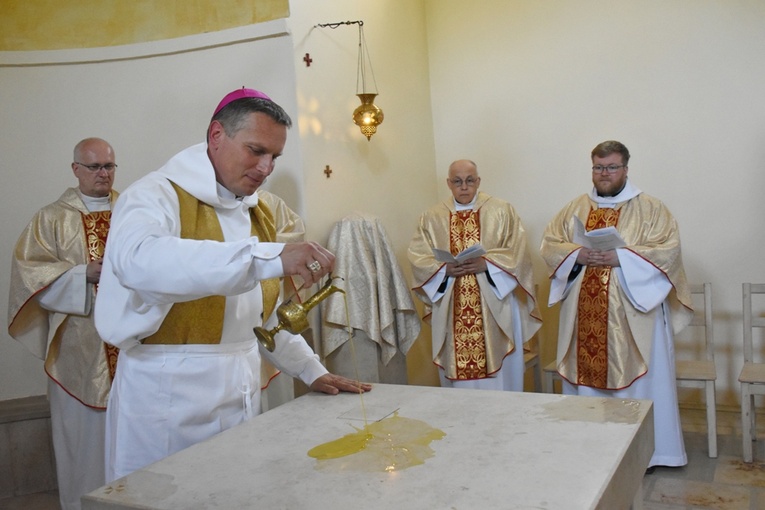 Poświęcenie kościoła w monasterze