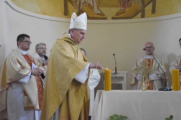 Poświęcenie kościoła w monasterze