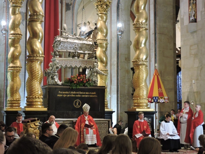 Młodzież diecezji łowickiej na Lednicy