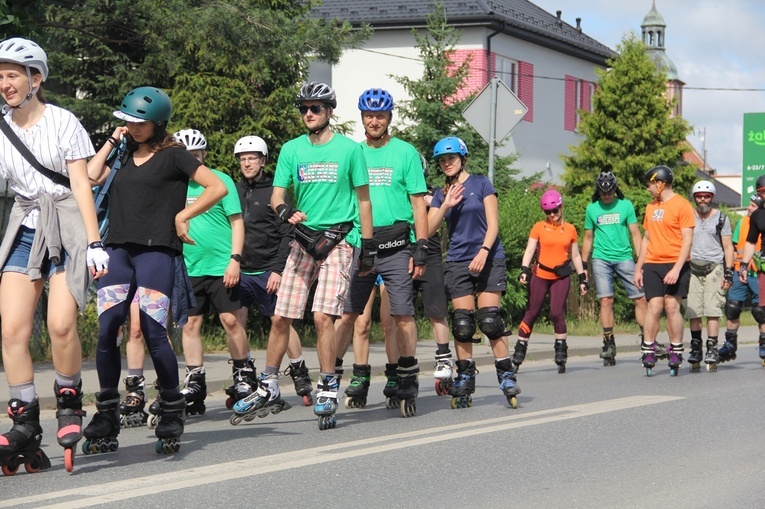 Na rolkach do Czarnej Madonny