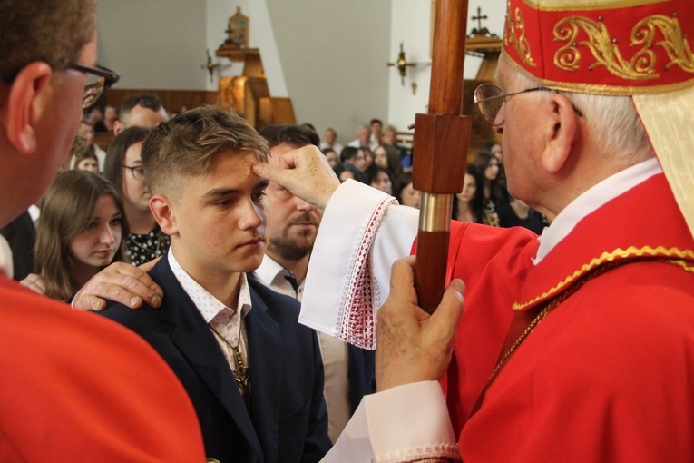 Bierzmowanie w Jodłowniku