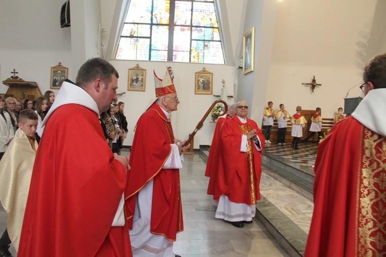 Bierzmowanie w Jodłowniku