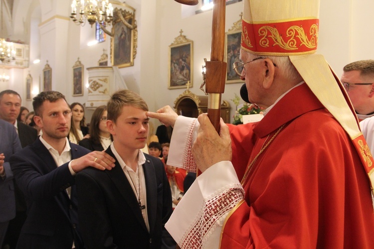 Bierzmowanie w Tymbarku