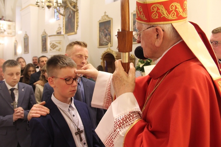 Bierzmowanie w Tymbarku