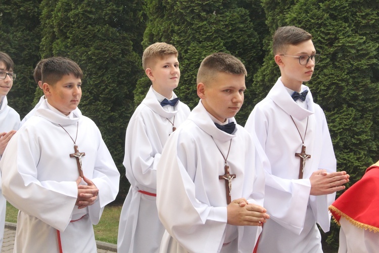 Bierzmowanie w Tymbarku