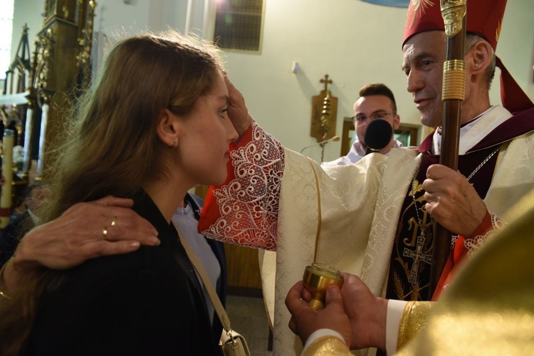Bierzmowanie w Łapczycy