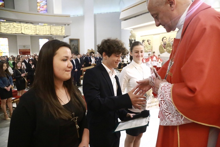 Bierzmowanie w Moszczenicy