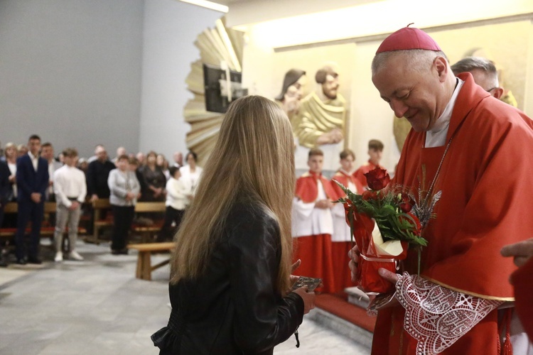 Bierzmowanie w Moszczenicy