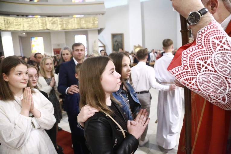 Bierzmowanie w Moszczenicy