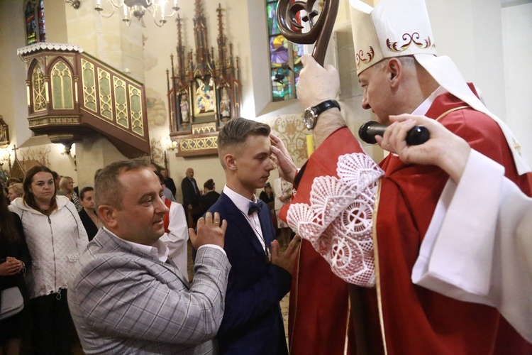 Bierzmowanie w Łużnej