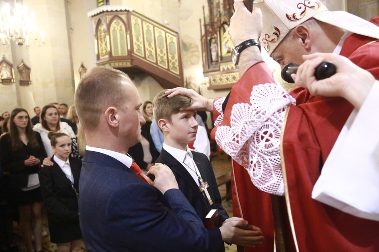 Bierzmowanie w Łużnej