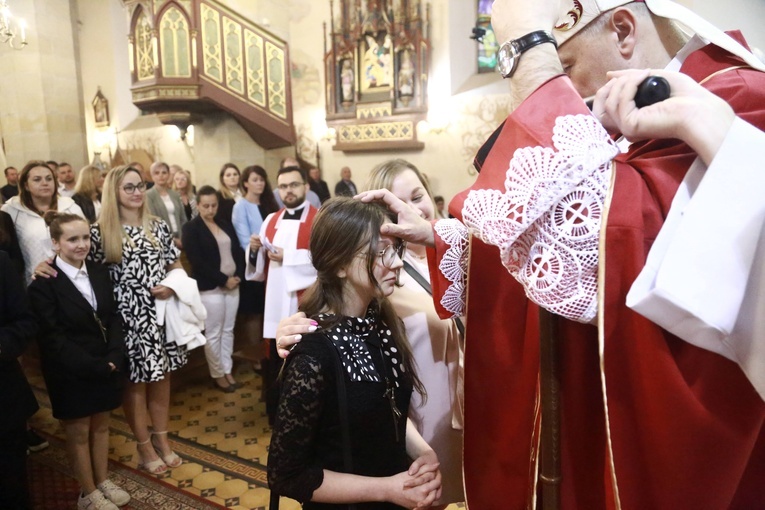 Bierzmowanie w Łużnej