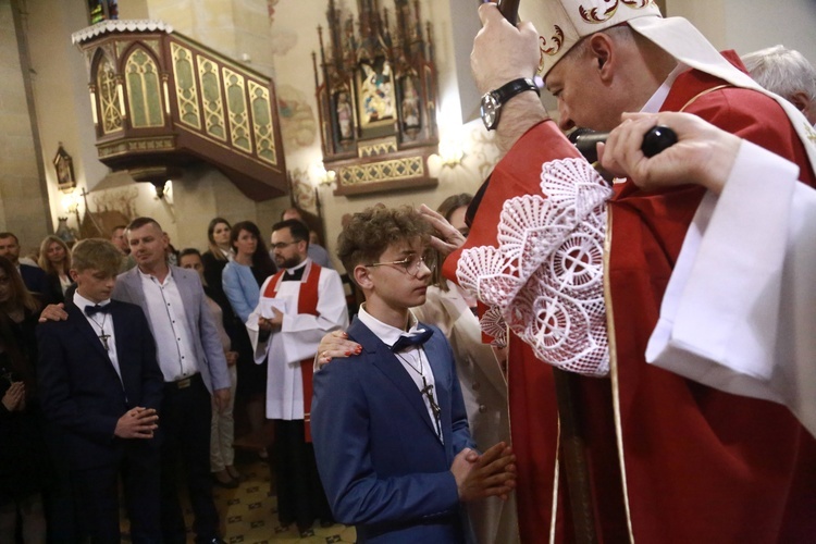 Bierzmowanie w Łużnej