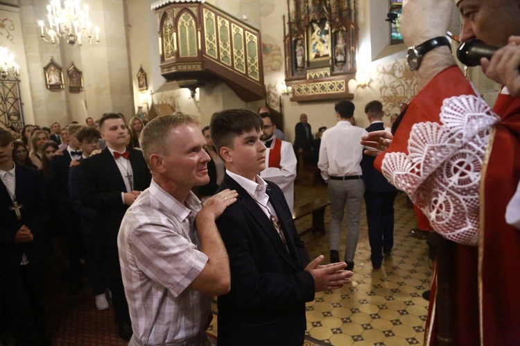 Bierzmowanie w Łużnej